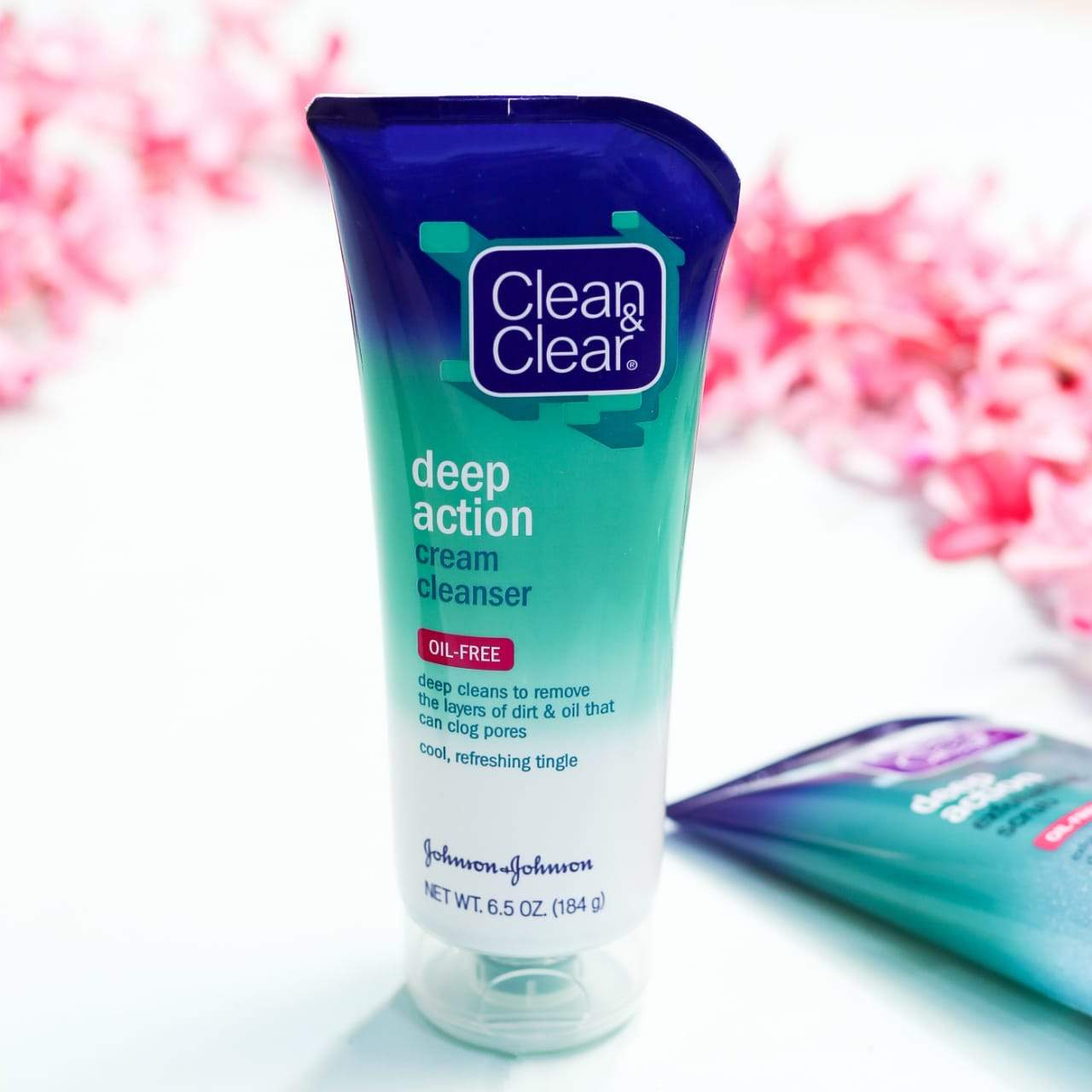 CLEAN & CLEAR CREAM CLEANSER DEEP ACTION 184 GM