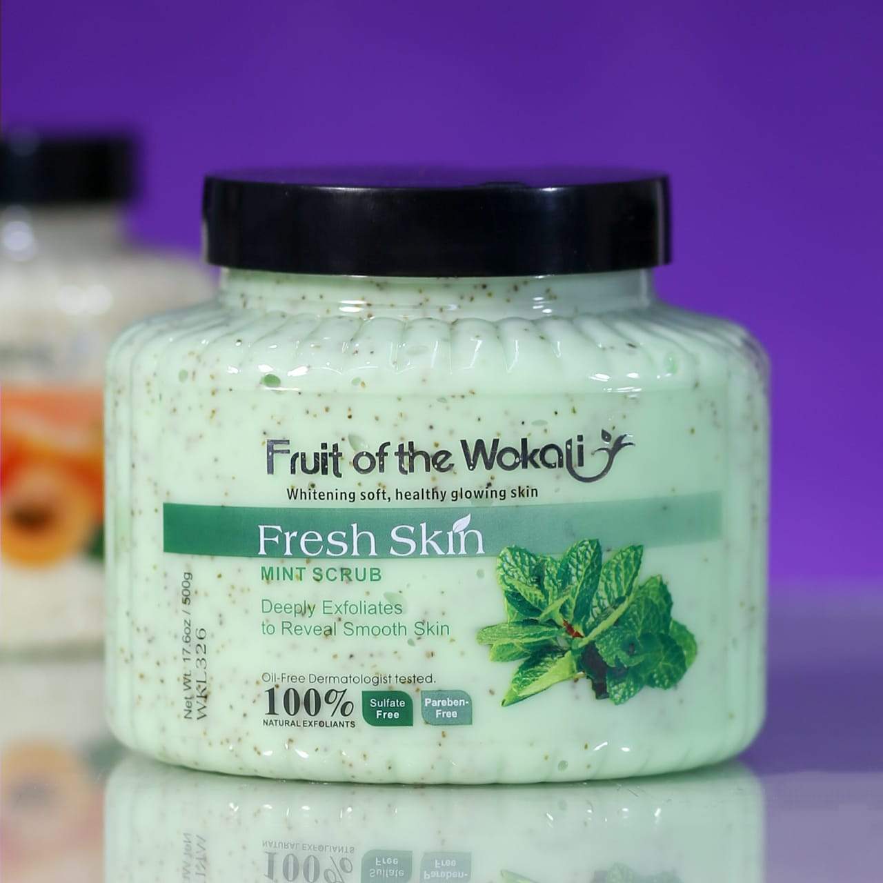 WOKALI BODY SCRUB MINT 500 GM WKL326