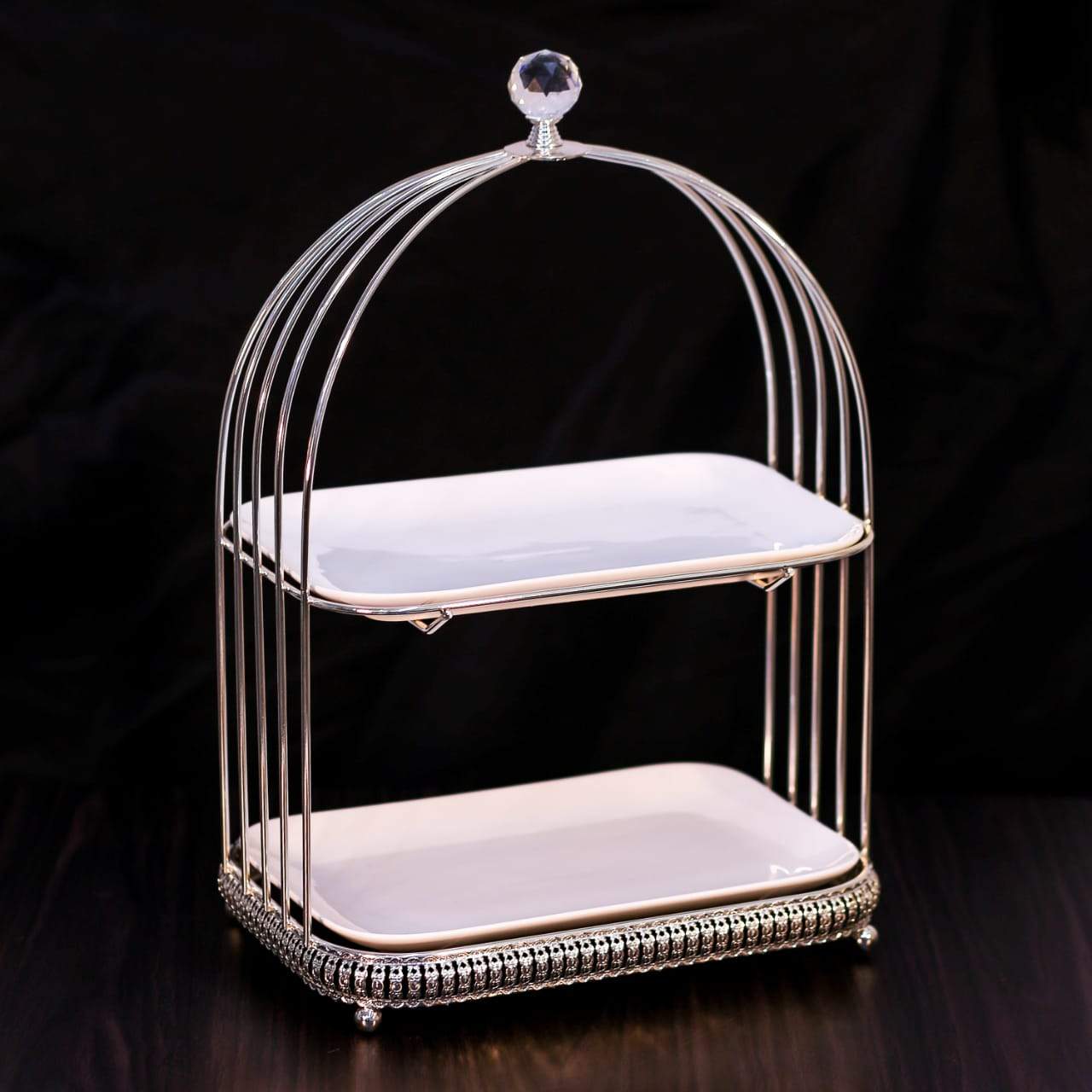 PASTRY STAND CAGE 2 TIER