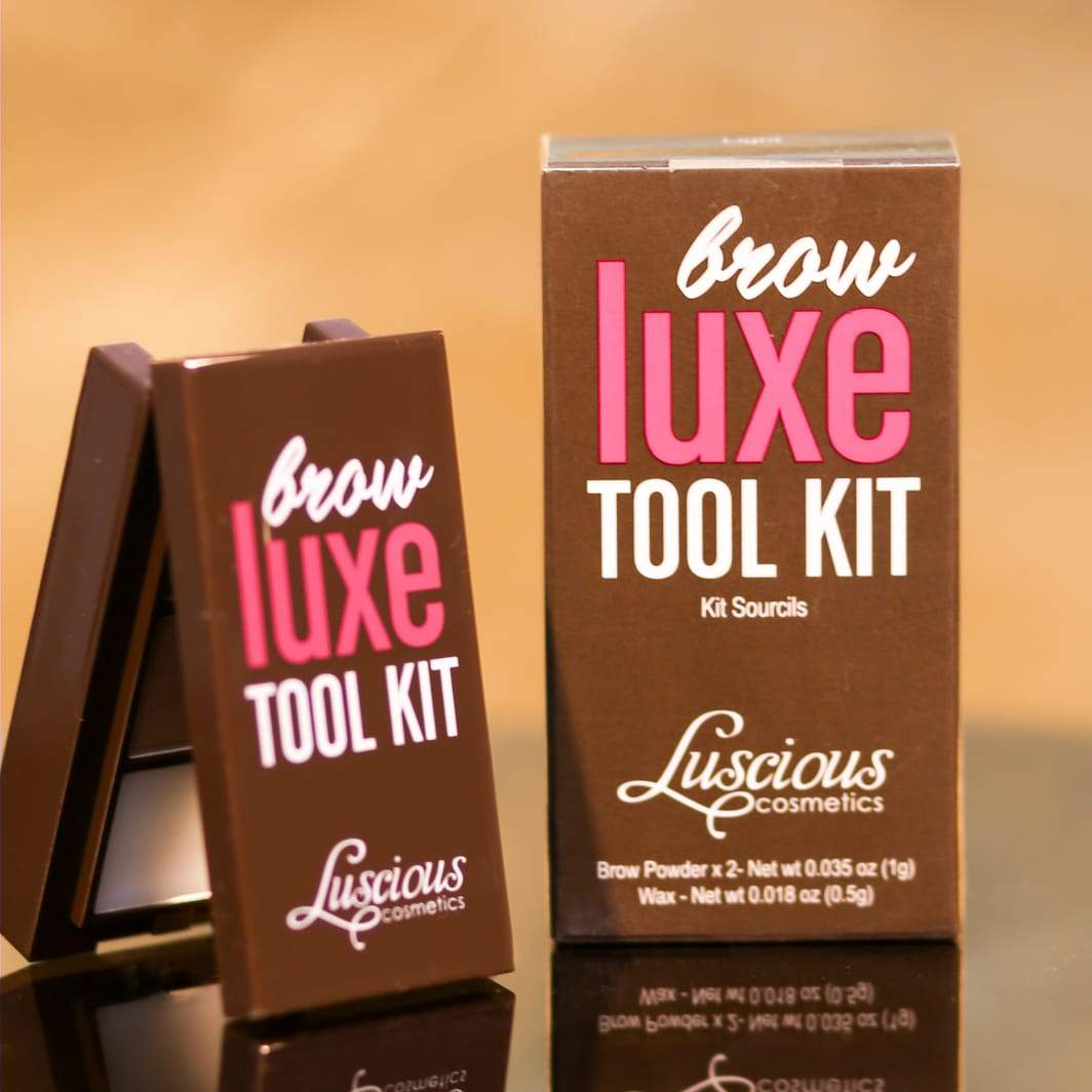 Luscious Brow Luxe Tool Kit Charcoal 3.5 Gm