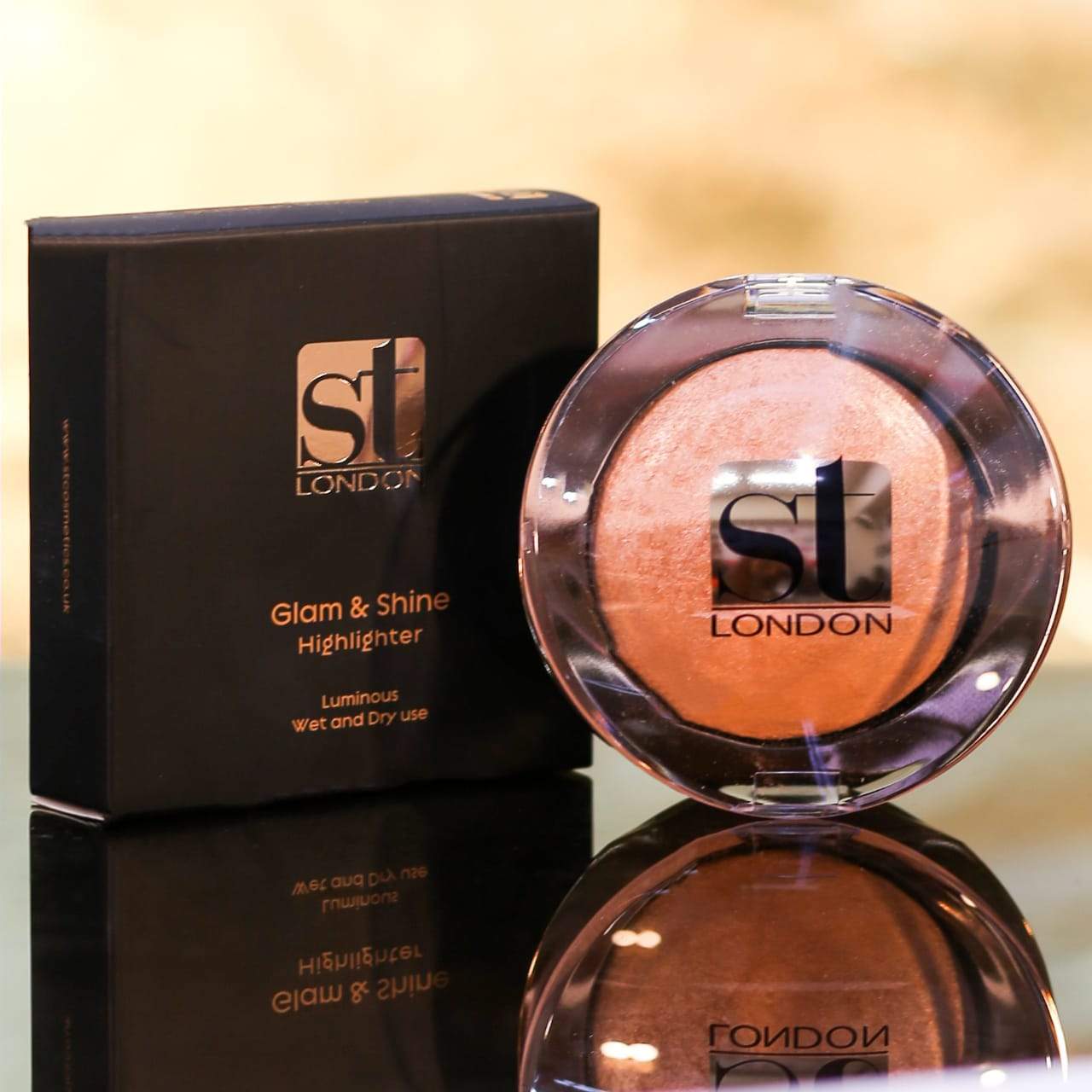 SWEET TOUCH GLAM AND SHINE HIGHLIGHTER BEIGE GOLD PC