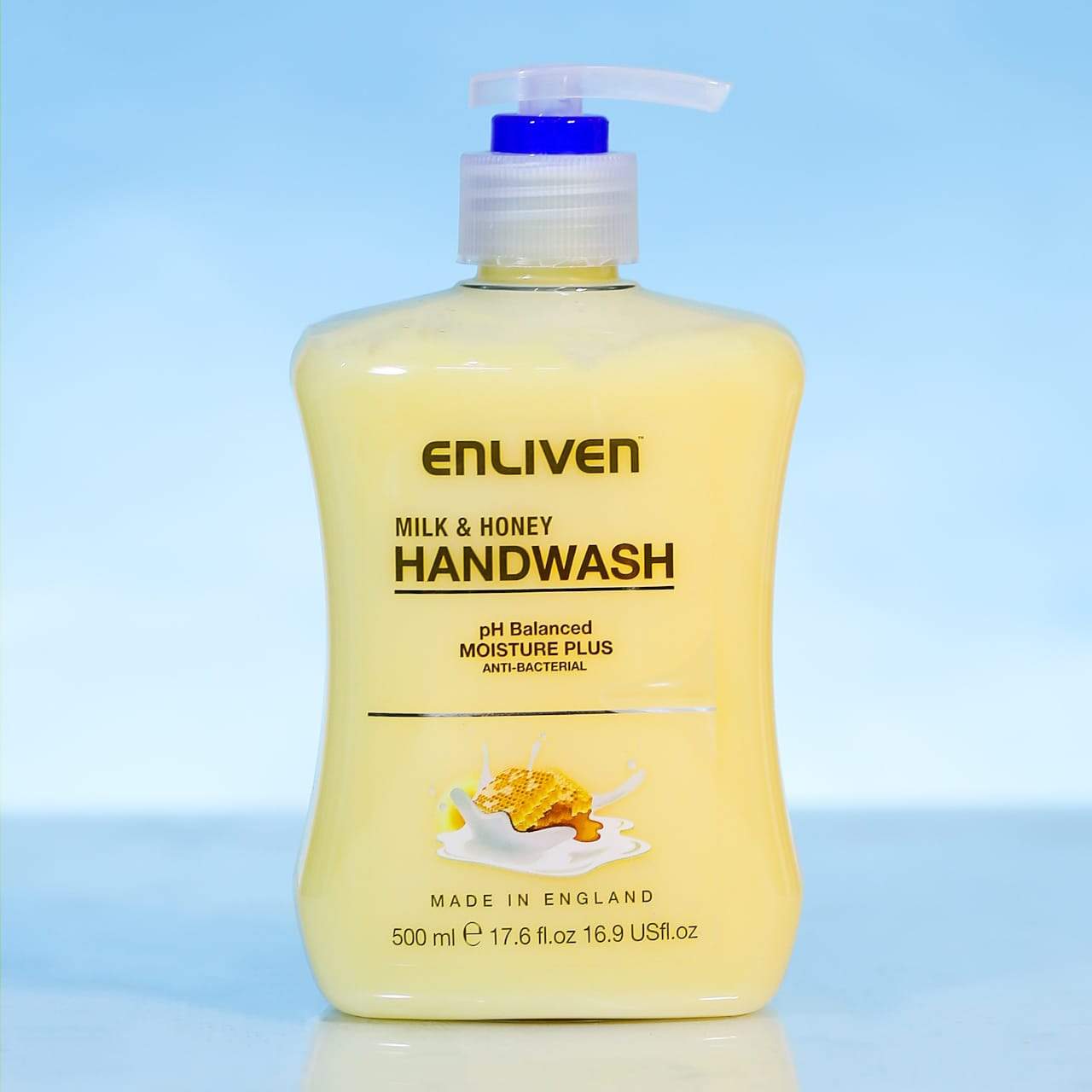 ENLIVEN HAND WASH MILK AND HONEY 500 ML BASIC