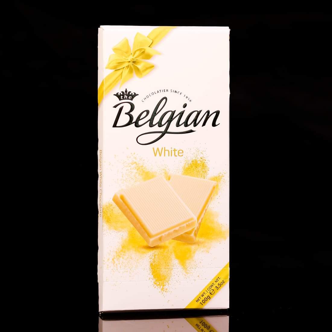BELGIAN CHOCOLATE WHITE 100 GM