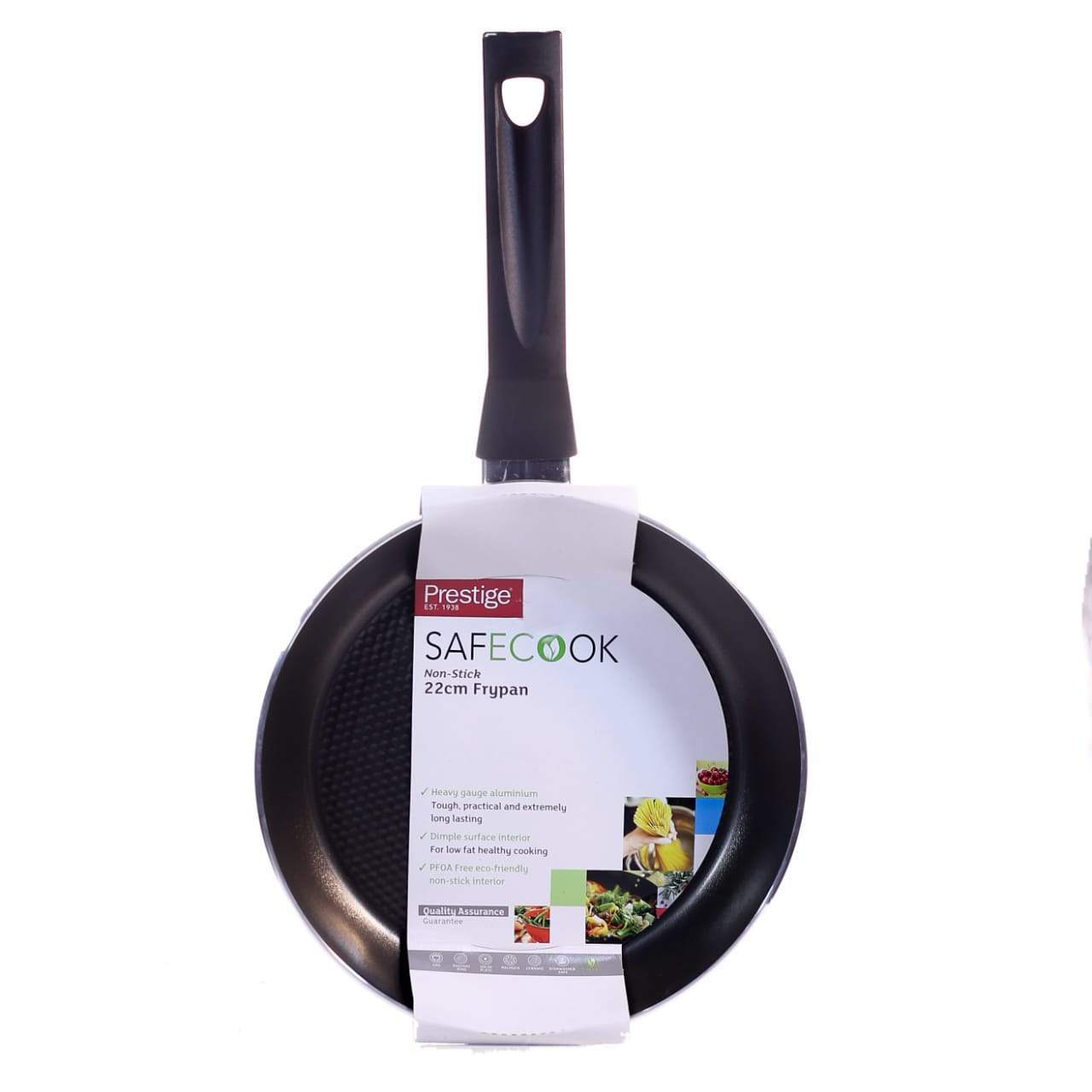 PRESTIGE NON-STICK SAFE COOK FRY PAN SIZE 22CM