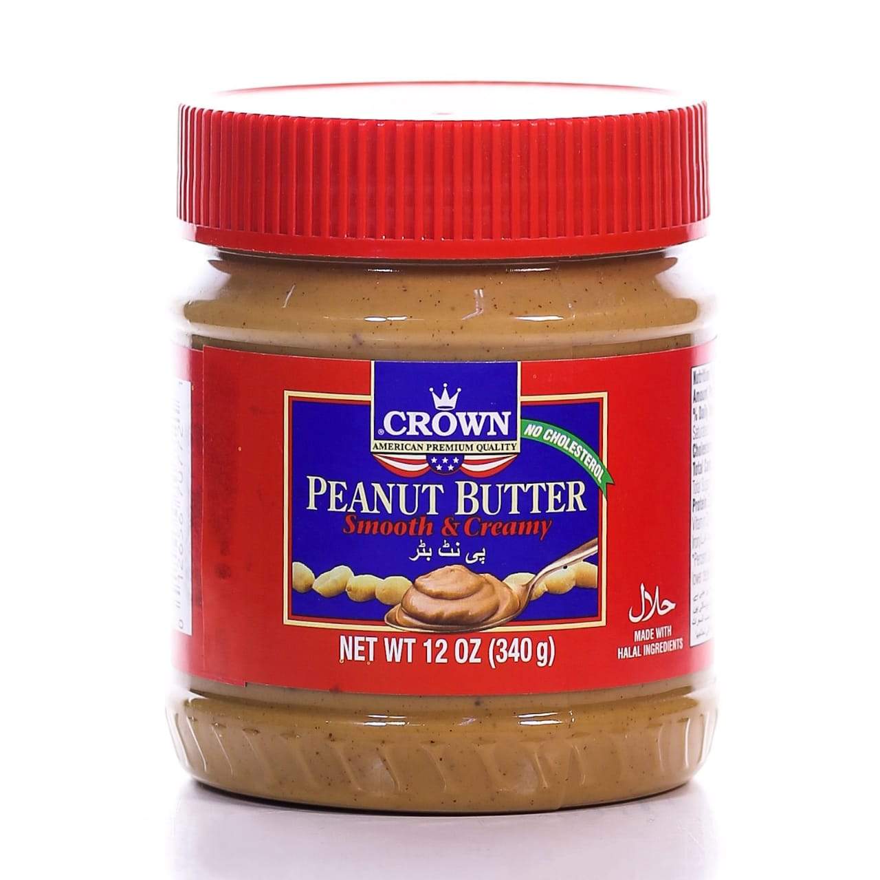 CROWN PEANUT BUTTER SMOOTH & CREAMY - 340 GM