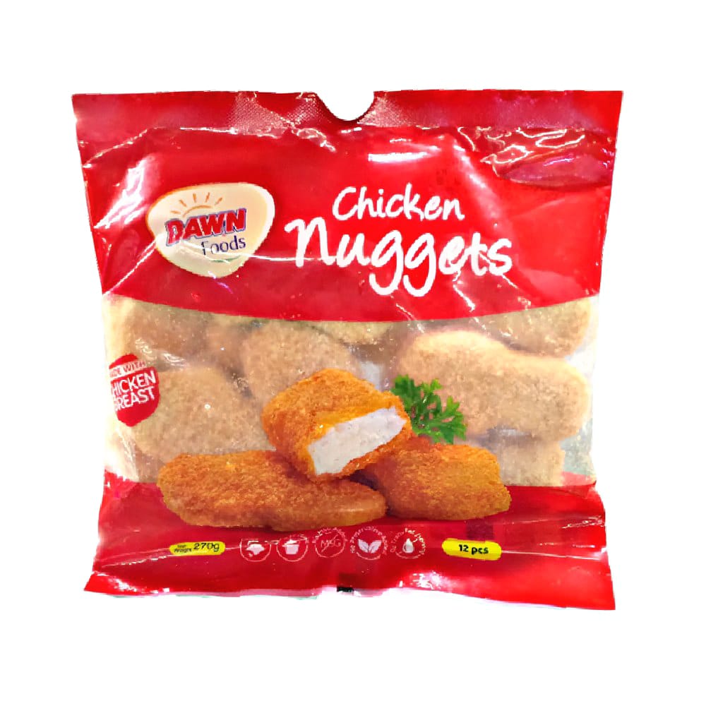 DAWN CHICKEN NUGGETS 12 PC 270 GM