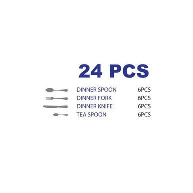 CUTLERY SET 24PC ARSHIA TM014RB2528