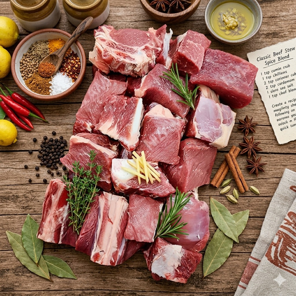 Veal Mix with Bone 1 KG