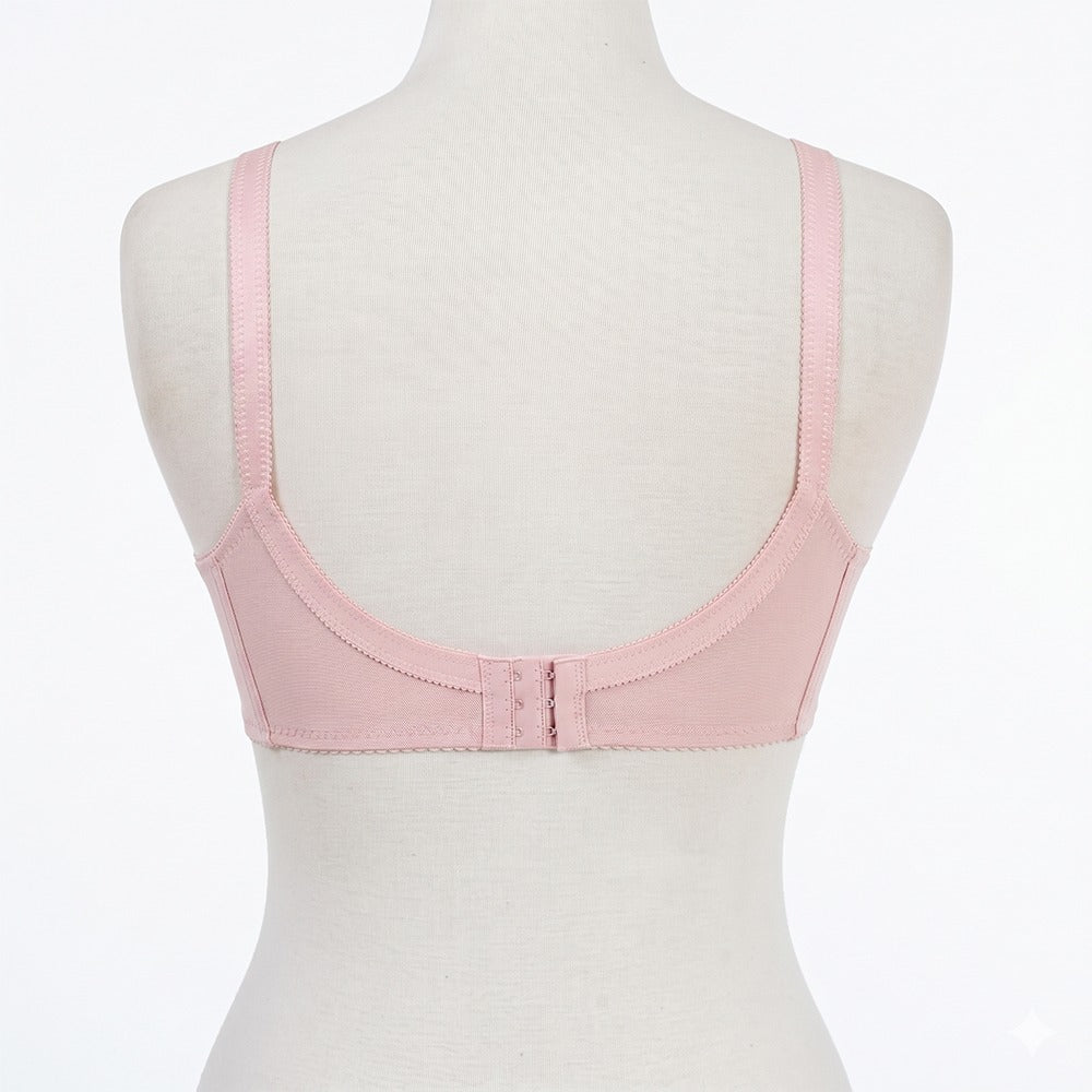 Belleza Lingerie Gentle Classic Cotton Bra - Light Pink
