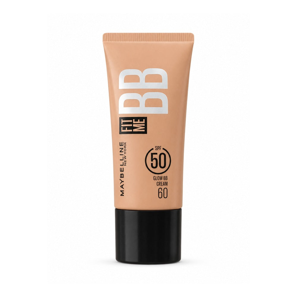 MAYBELLINE  FIT ME BB NUDE GLOW CREAM 60  SPF50 30ML