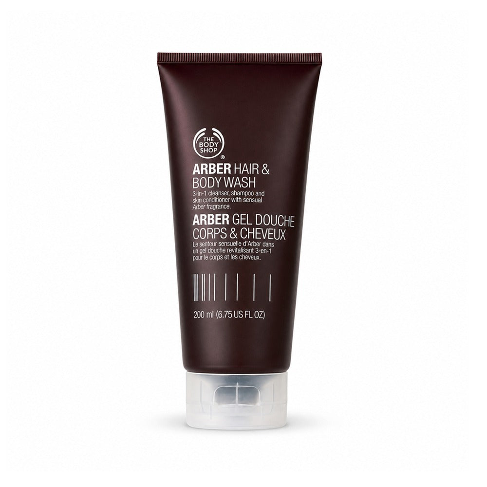 THE BODY SHOP ARBER HAIR & BODY WASH 200ML