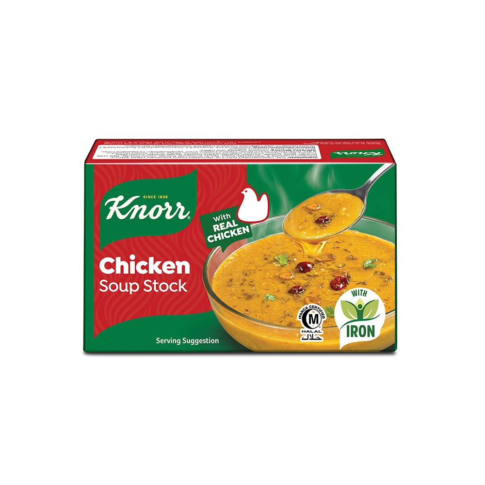 KNORR CUBES CHICKEN SOUP STOCK 18 GM BASIC