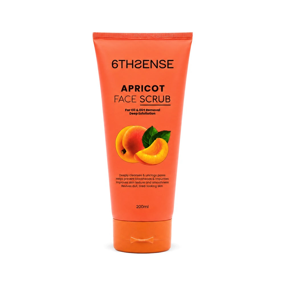 6TH SENSE APRICOT FACE SCRUB 200 ML