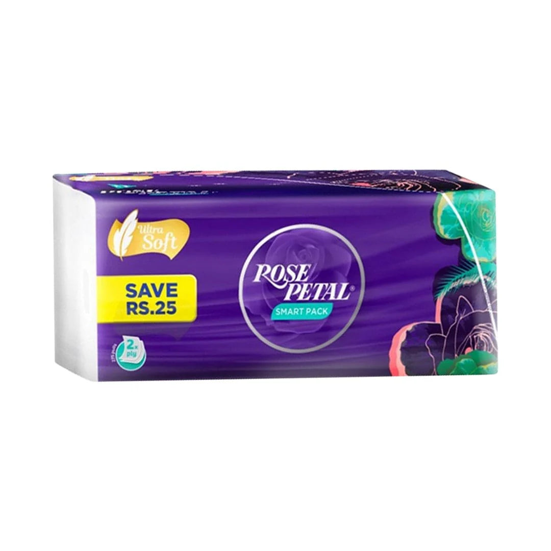 ROSE PETAL REGULAR SOFT PACK 550 SHEETS TISSUE PROMO PACK
