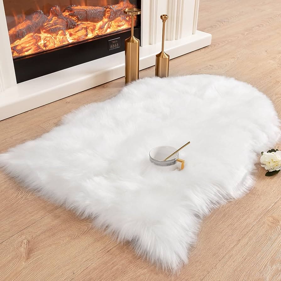 ORIENTAL FUR RUG 2X3