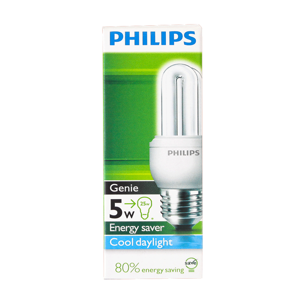 PHILIPS ENERGY SAVER 5W COOL DAYLIGHT B22 PC