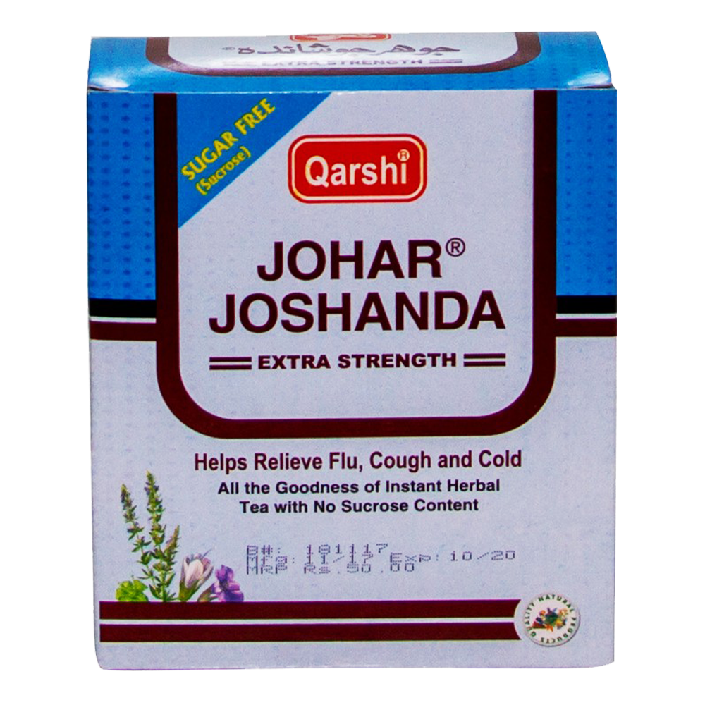 QARSHI JOHAR JOSHANDA EXTRA STRENGTH SUGAR FREE PACK