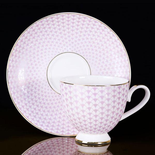 CUP & SAUCER SET ROYAL BISTRO 12PC 12-SO1-901P BASIC