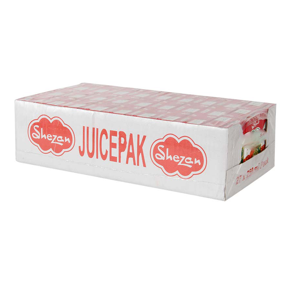 SHEZAN JUICE APPLE 250 ML-CARTON