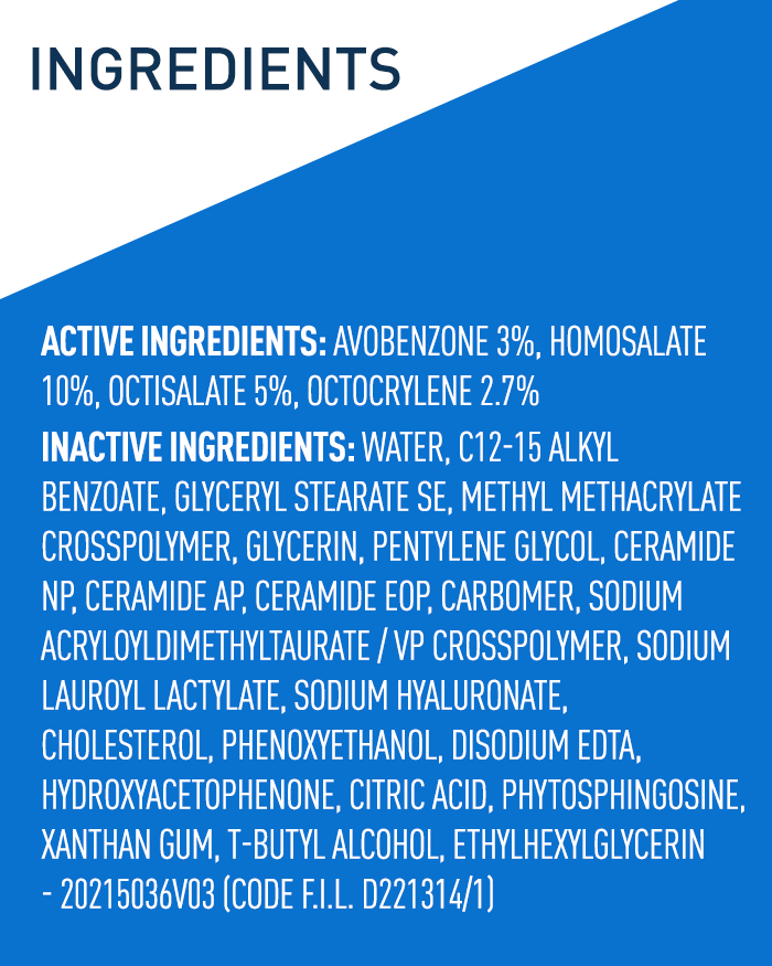 CERAVE ULTRA LIGHT MOISTURIZING LOTION WITH SUNSCREEN 30 FOR