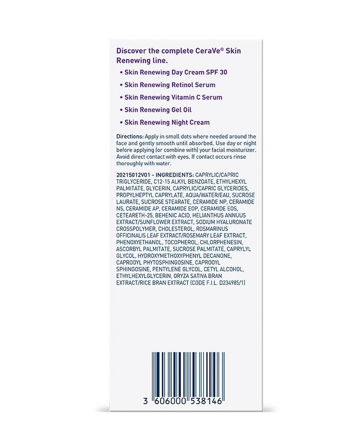 CERAVE SKIN RENEWING GEL OIL 29 ML