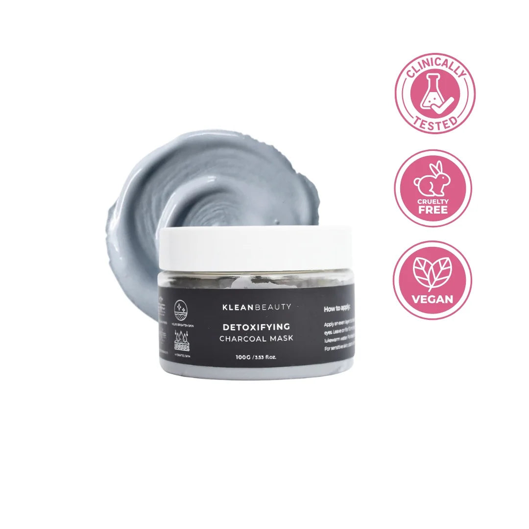 KLEAN BEAUTY DETOXIFYING CHARCOAL MASK 50G