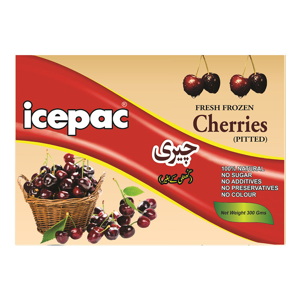 ICEPAC SWEET CHERRY PITTED 300 GM