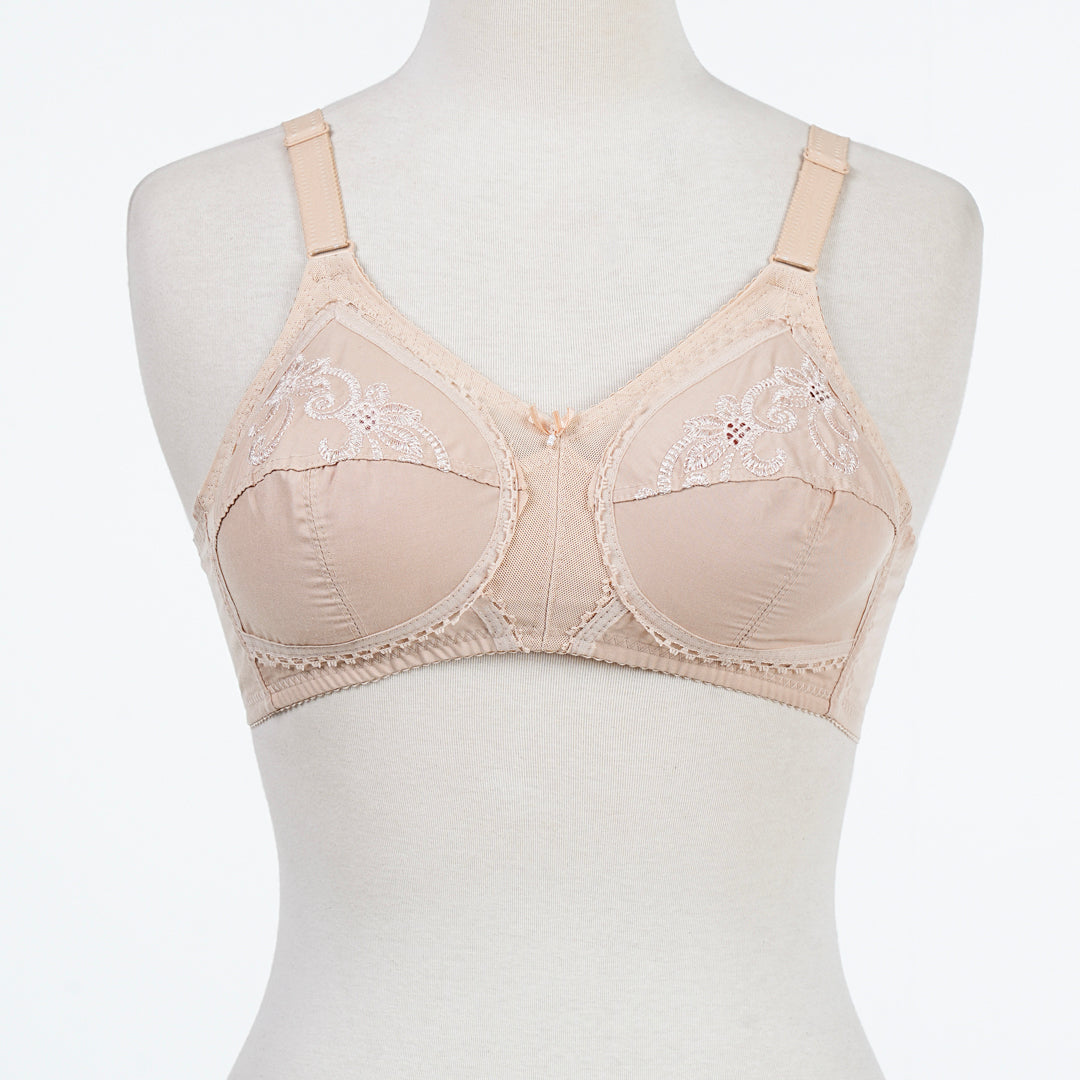 Belleza Lingerie Classic Cotton Bra - Skin