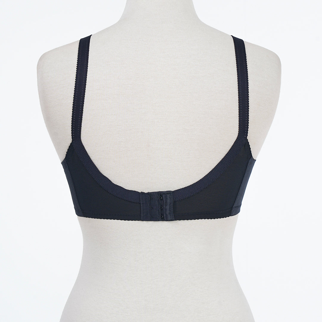 Belleza Lingerie Classic Cotton Bra - Black