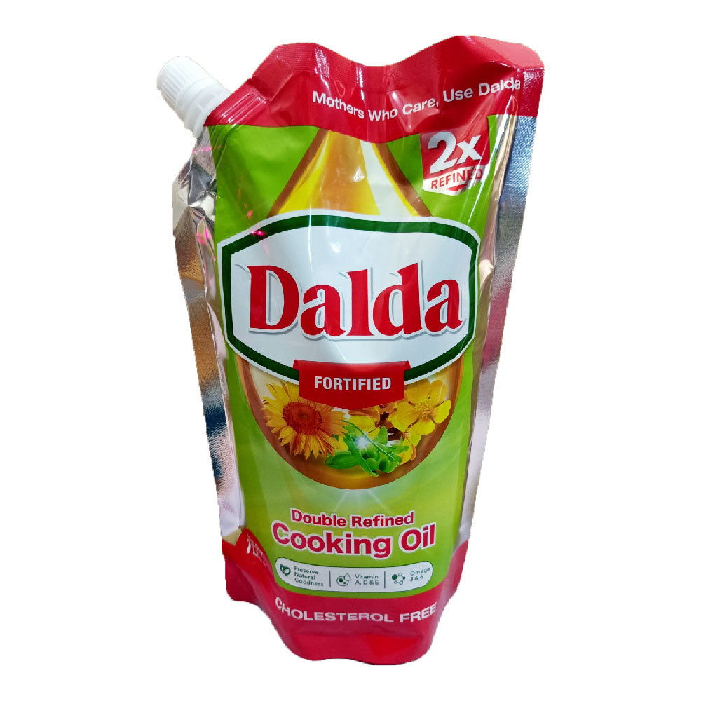 DALDA COOKING OIL STAND UP POUCH 1 LTR