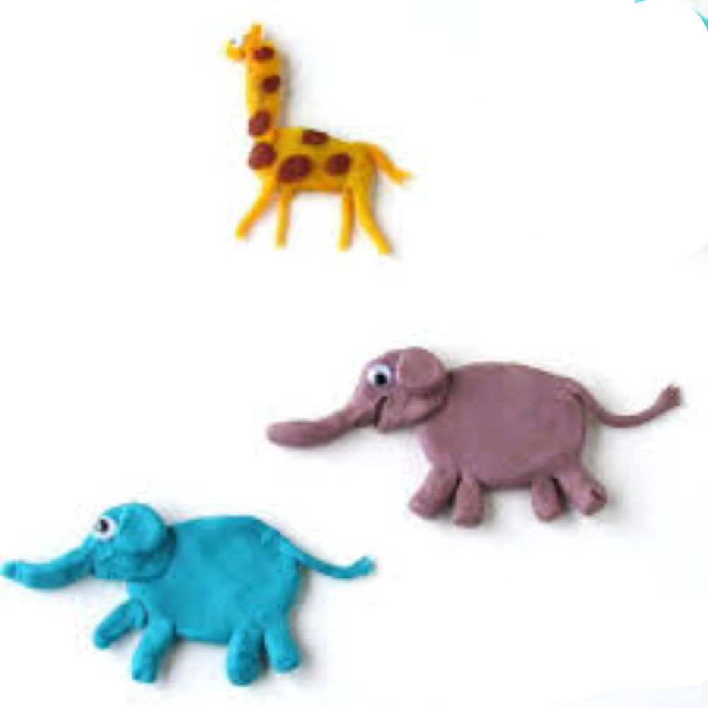 5838-203 FUNNY ANIMAL PLAY DOUGH