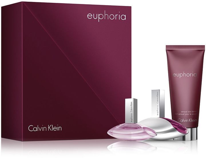 CALVIN KLEIN EUPHORIA FOR WOMEN 3PC GIFT SET