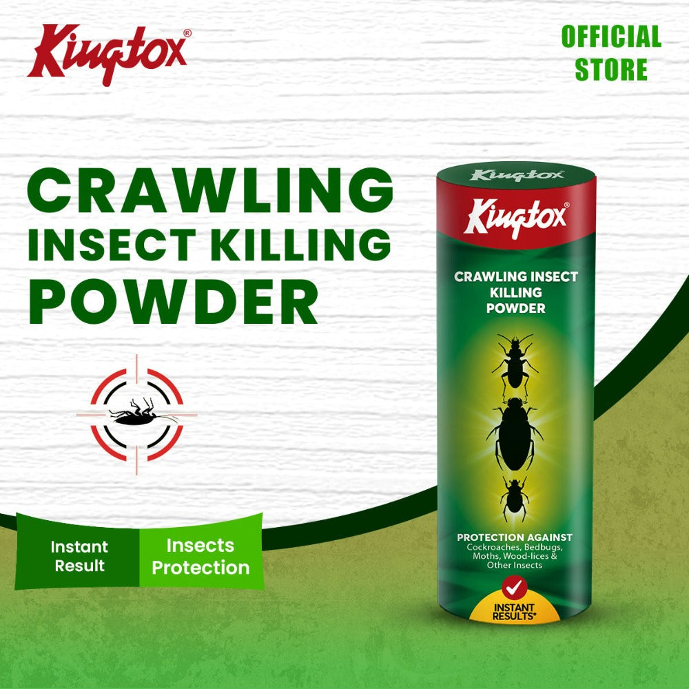 KING INSECT KILLING CRAWLING POWDER 125 GM – Al-Fatah