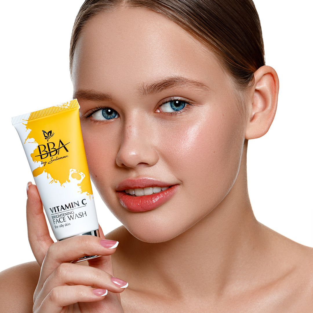 Beautify By Amna Vitamin C - Brightening Face Wash (For Oily Skin)
