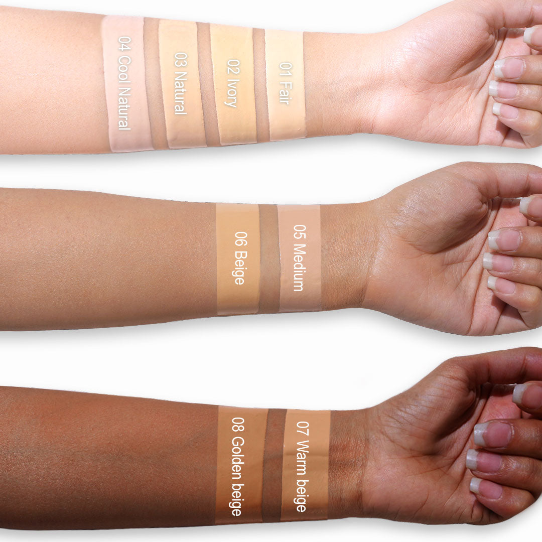BEAUTY BY AMNA 01 FAIR FOUNDATION