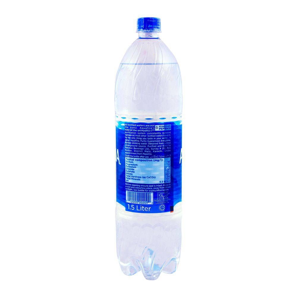 AQUAFINA PURE DRINKING WATER 1.5LTR