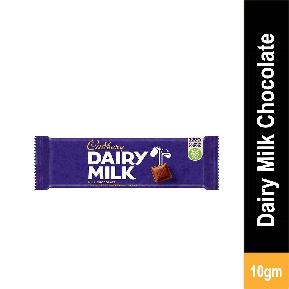 CADBURY DAIRY MILK CHOCOLATE 10 GM