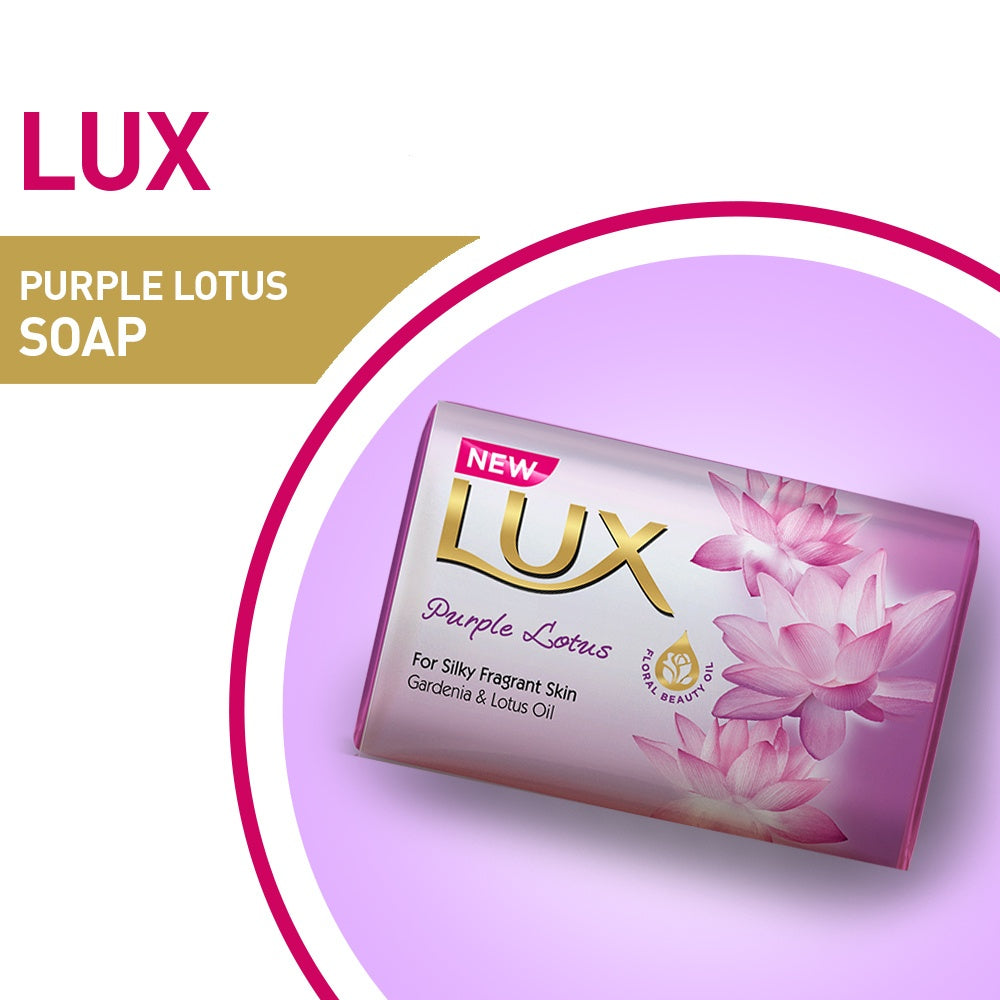 LUX SOAP PURPLE LOTUS 98 GM