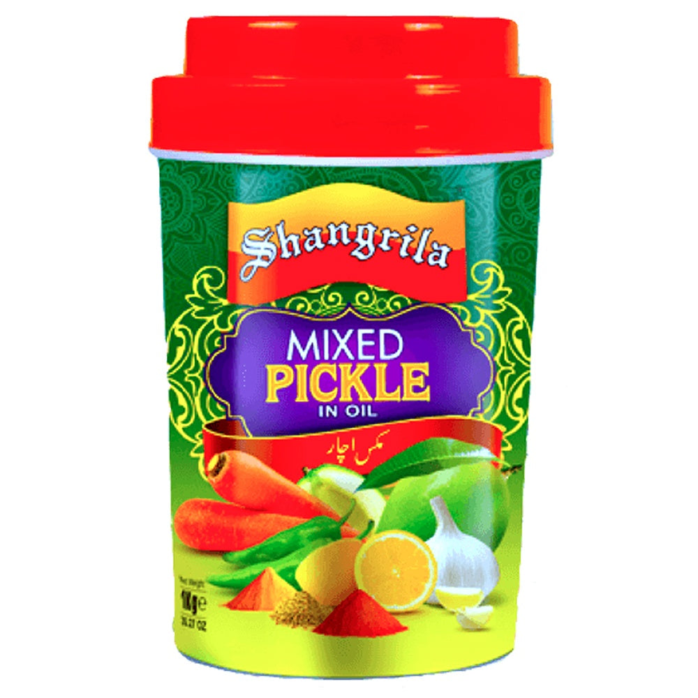 SHANGRILA MIXED PICKLE IN OIL JAR 900 GM