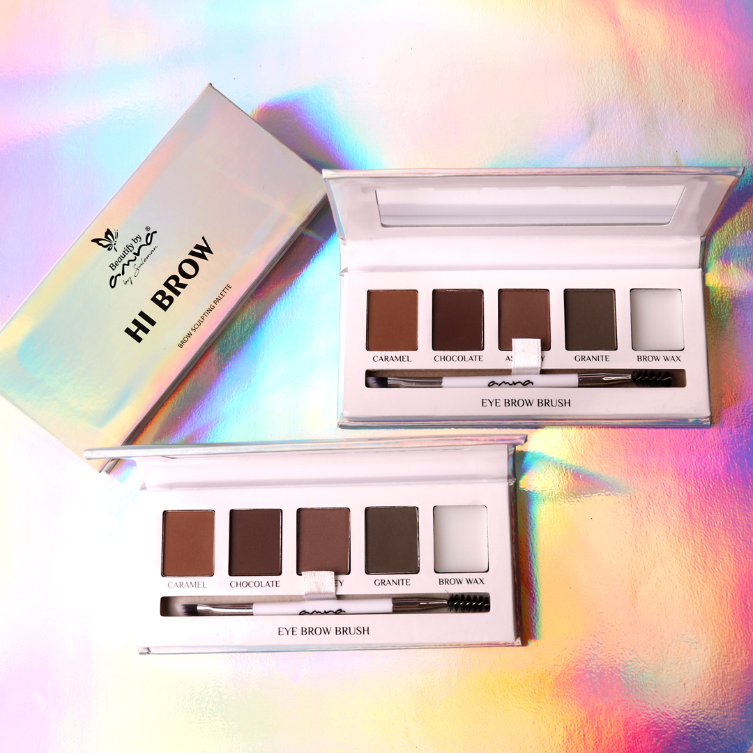 Beautify By Amna Hi Brow - Brow Sculpting Palette