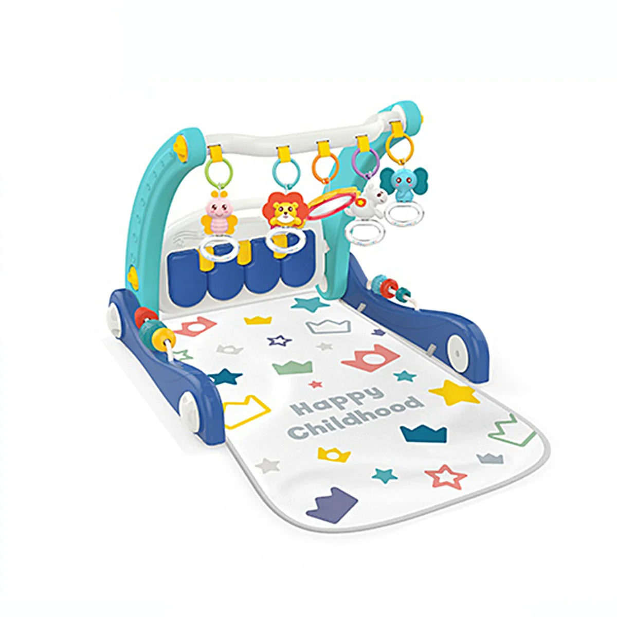 HE0633 MUSICAL 2 IN 1 PIANO WALKER A.I