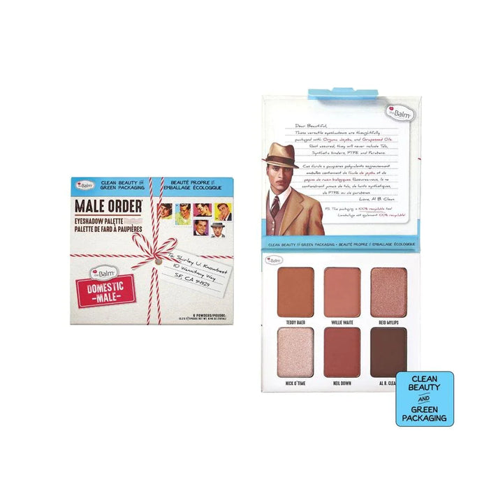 THE BALM MALE ORDER DOMESTIC PALLETTE