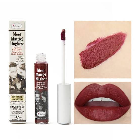THE BALM MEET MATTE HUGHES MATTE LIQUID LIPSTICK ADORING