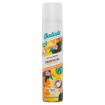 BATISTE DRY SHAMPOO TROPICAL EXOTIC COCONUT 200 ML