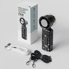 FC8 HIGH SPEED FOLDING RECHARGABLE FAN IR