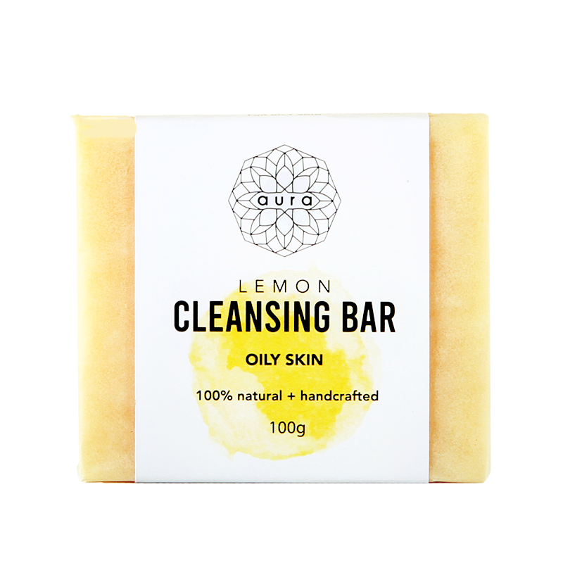 AURA LEMON CLEANSING BAR 100G