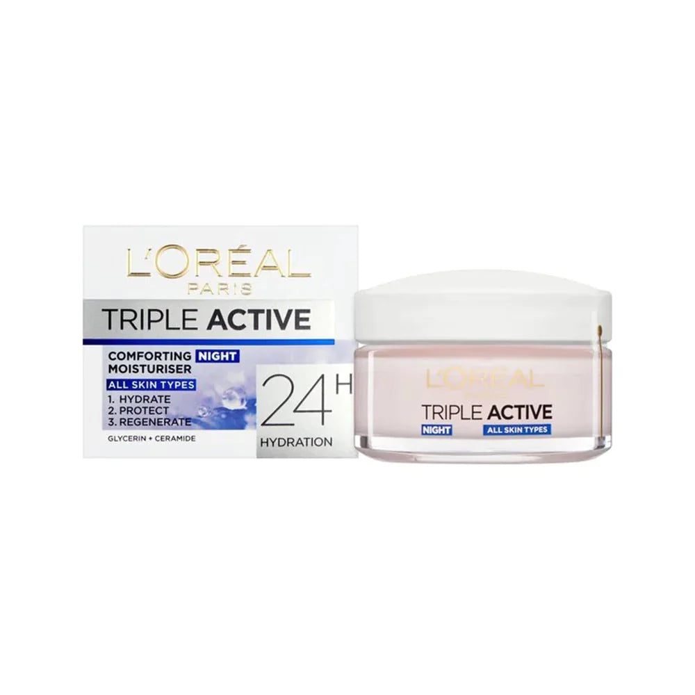 LOREAL TRIPPLE ACTIVE NIGHT CR 50 ML