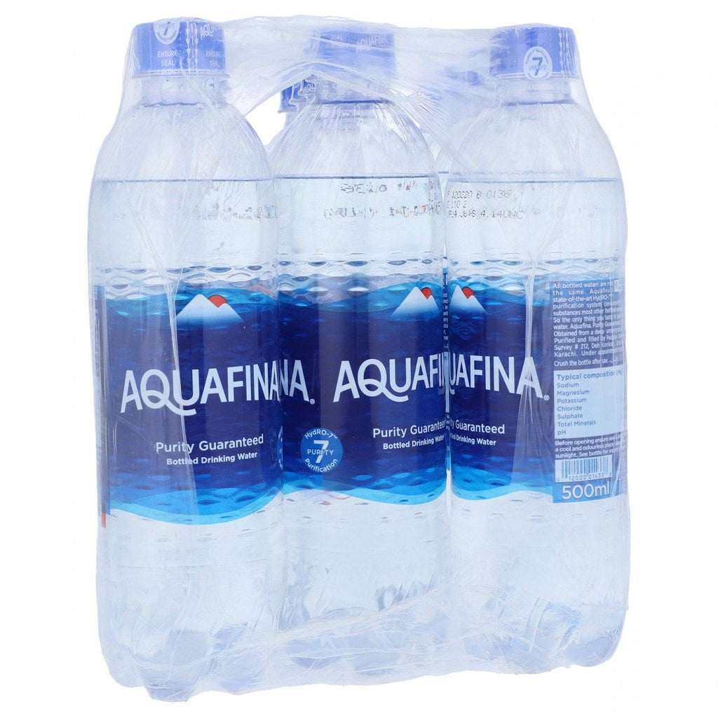 AQUAFINA PURE DRINKING WATER 500ML-CARTON