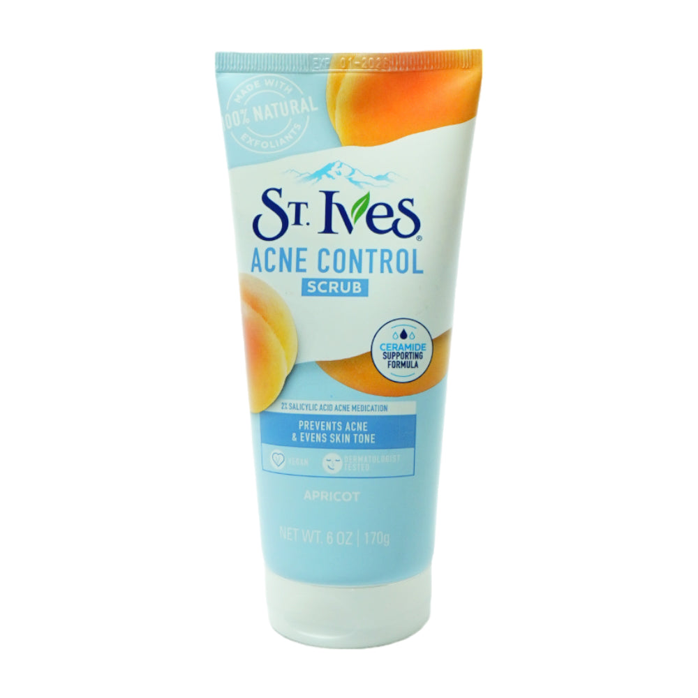 ST.IVES SCRUB ACNE CONTROL APRICOT 170 GM
