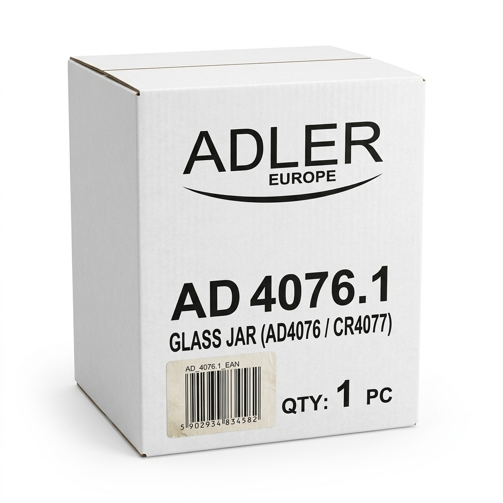 ADLER GLASS JAR AD4076